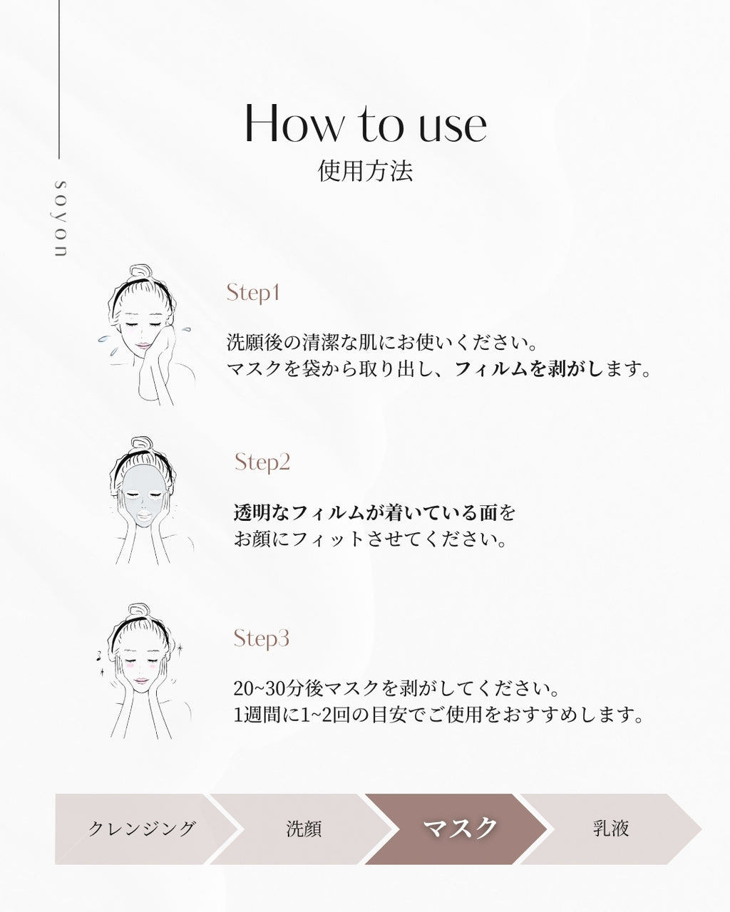 soyon peeling mask