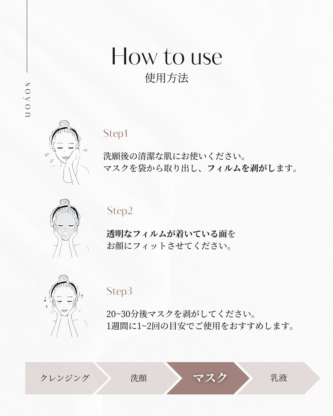 soyon peeling mask